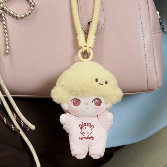 DIMOO Crush on Coffee Series Plush Pendant - Sea Salt Cream - Picture 3 of 3